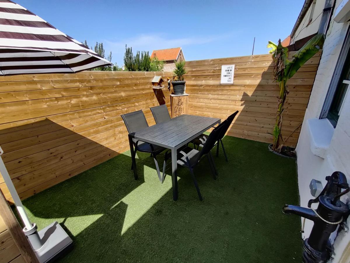 Le Petit Blanc Villa De Haan Bagian luar foto